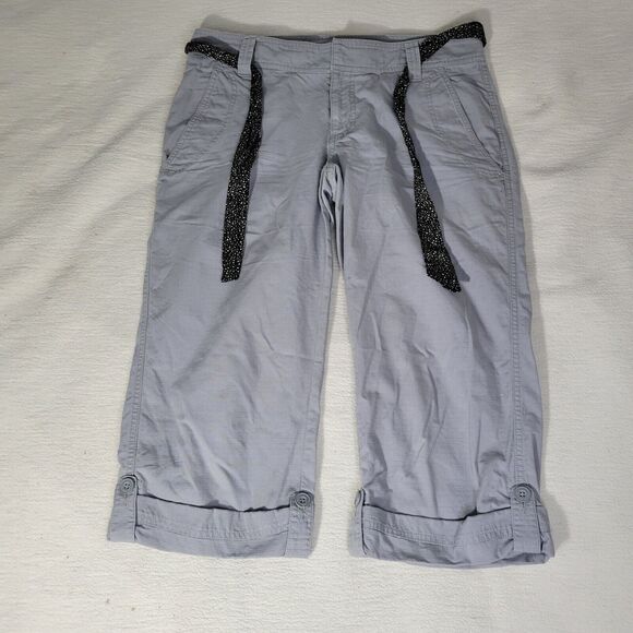The North Face Pants - The North Face Cargo Pants Womens Sz 10 Gray Convertible Rollup Style AV2U Hike